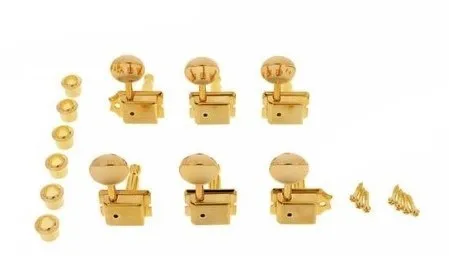 Gotoh SD91-05M – Vintage F-style ladiace mechaniky 6L, Zlatá