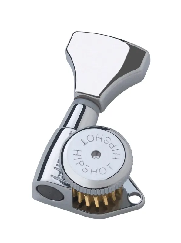 Hipshot 6GL0C-21 Uzamykacia Mechanika pre Gitaru- Ľavá strana –Chrom