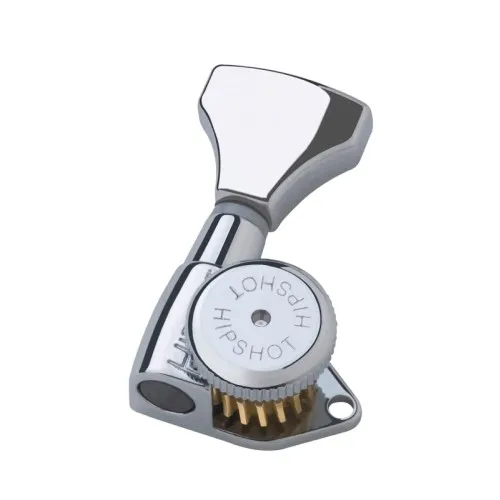 Hipshot 6GL0C-21 Uzamykacia Mechanika pre Gitaru- Ľavá strana –Chrom