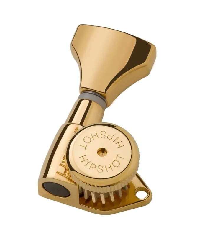 Hipshot 6GL0G-21 Uzamykacia Mechanika pre Gitaru- Ľavá strana – Zlatá