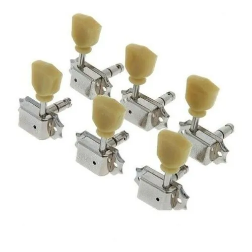 Gotoh SD90-SL MG – Uzamykateľné Vintage G-style mechaniky 3L+3R, Nikel