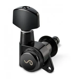 Schaller M6 135 Uzamykacia Ladiaca Mechanika Pre Gitaru Ľavá Strana Čierna