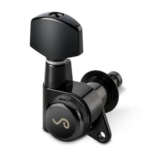 Schaller M6 135 Uzamykacia Ladiaca Mechanika Pre Gitaru Ľavá Strana Čierna