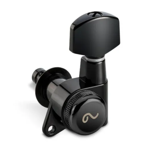 Schaller M6 135 Uzamykacia Ladiaca Mechanika Pre Gitaru Pravá Strana Čierna