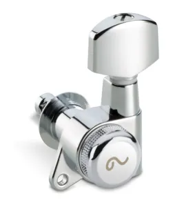 Schaller M6 135 Uzamykacia Ladiaca Mechanika Pre Gitaru Pravá Strana Chrom