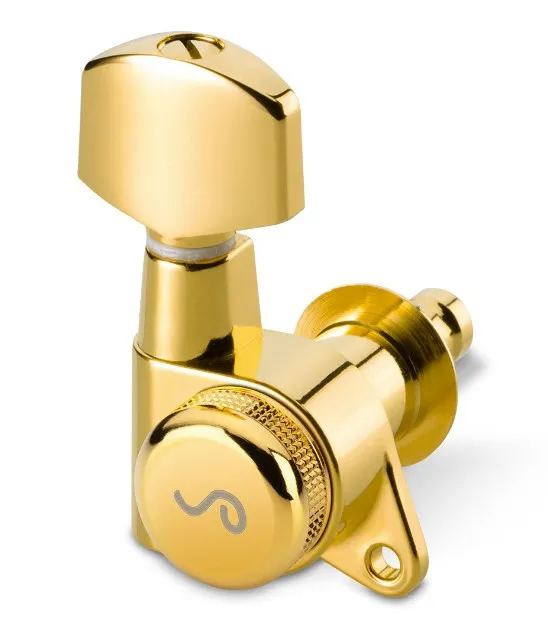 Schaller M6 135 Uzamykacia Ladiaca Mechanika Pre Gitaru Ľavá Strana Zlatá