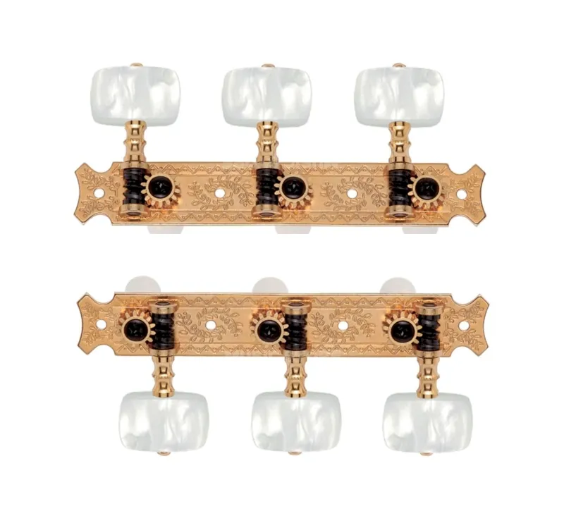 Gotoh 35G620 1W – Ladiace mechaniky pre klasickú gitaru, 10 mm, Zlatá