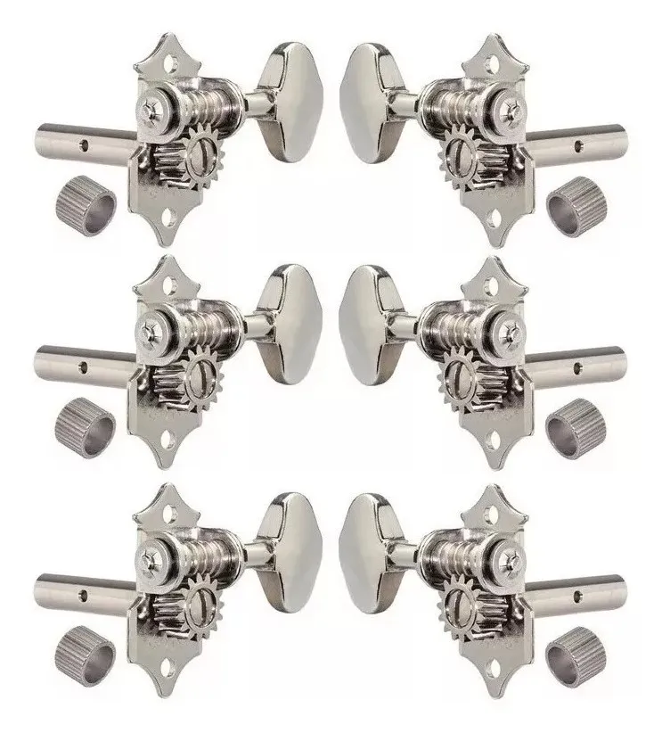 Gotoh SEP770-06M Sada Ladiacich Mechaník Pre Klasickú Gitaru 3R + 3L Chrom Gotoh SEP770-06M Sada Ladiacich Mechaník Pre Klasickú Gitaru 3R + 3L Chrom
