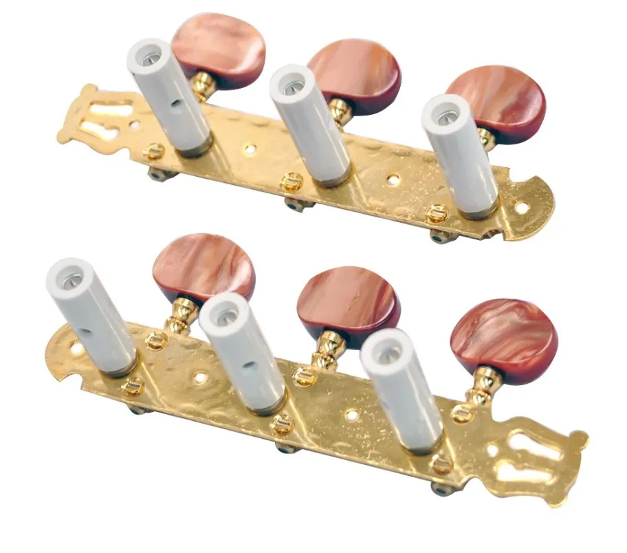 Gotoh 35G1600 – Ladiace mechaniky pre klasickú gitaru, 10 mm, Zlatá