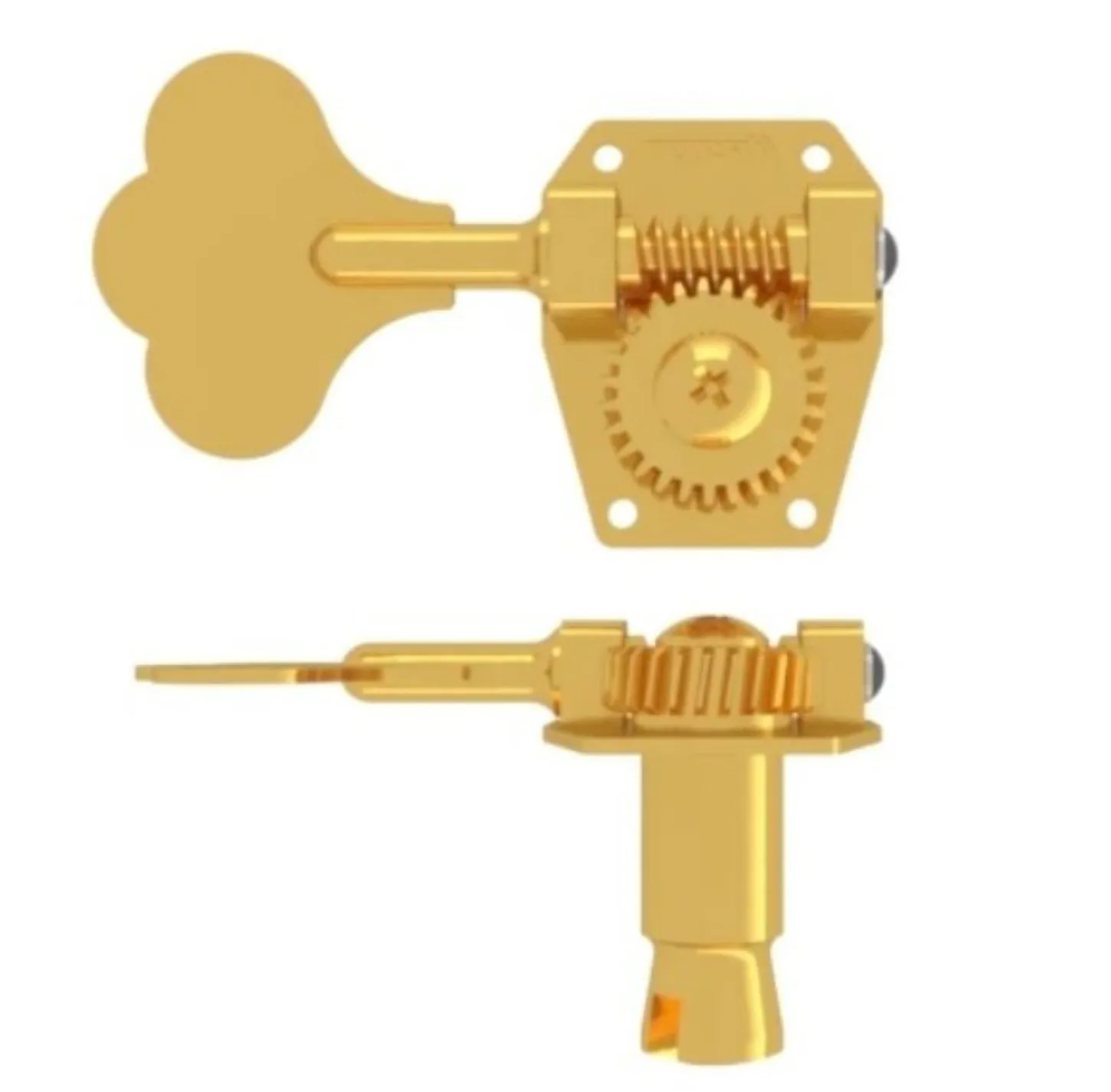 Hipshot HB1 Ladiaca Mechanika pre Basgitaru Pravá strana- Zlatá