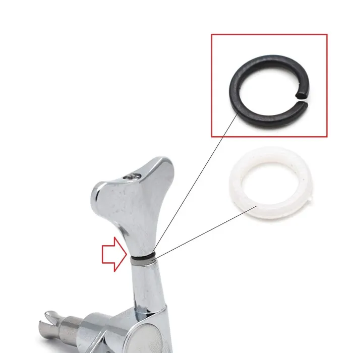 Partsland Kovová Podložka pod Gombík Basgitarovej Ladiacej Mechaniky