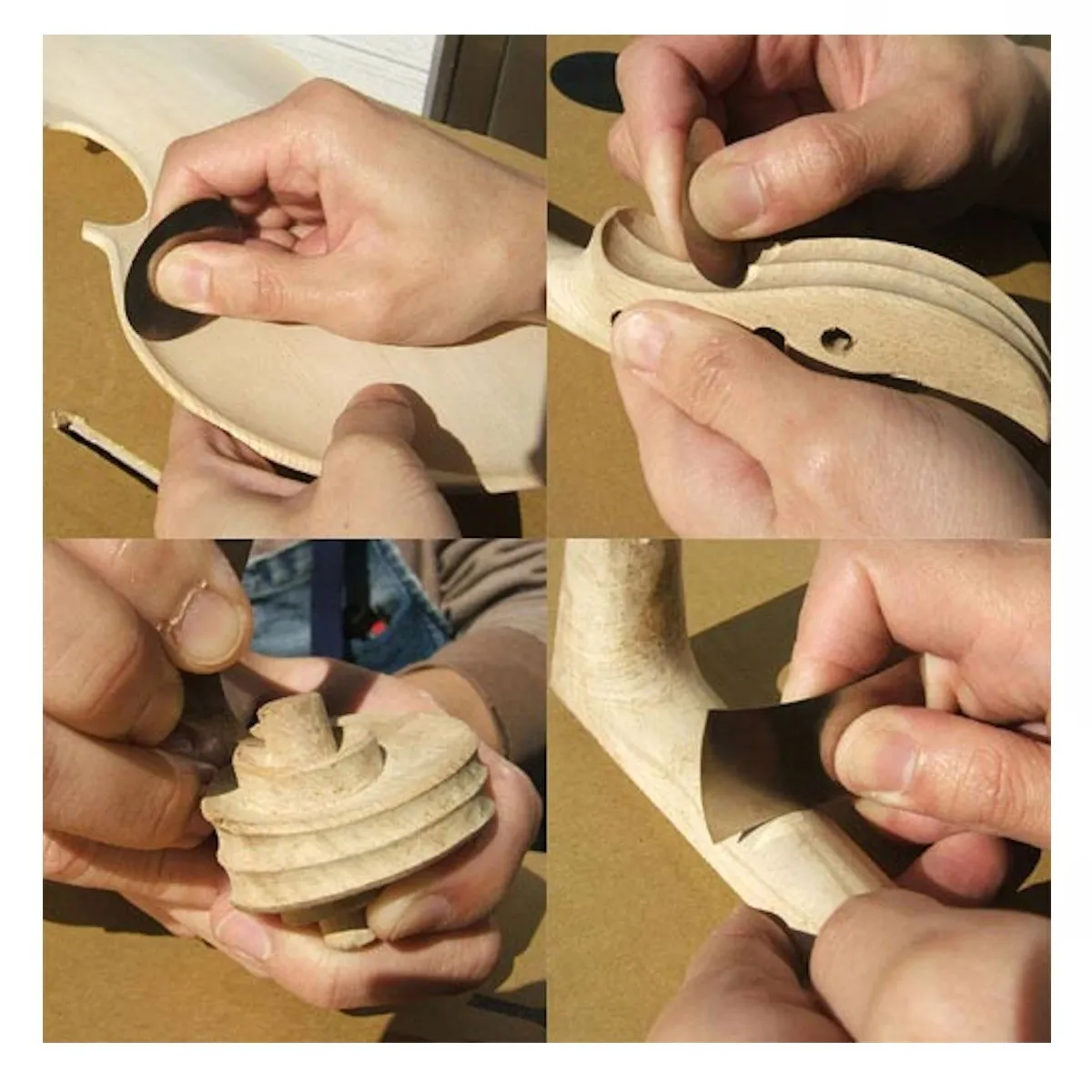 Hosco TL-SCR-5 – Sada japonských cidlín na drevo (5 ks)