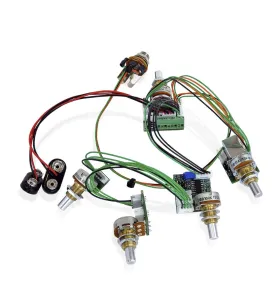 FLEXCORE SYSTEM - Mike Pope – Active Bass Guitar Preamp (4-Band EQ)