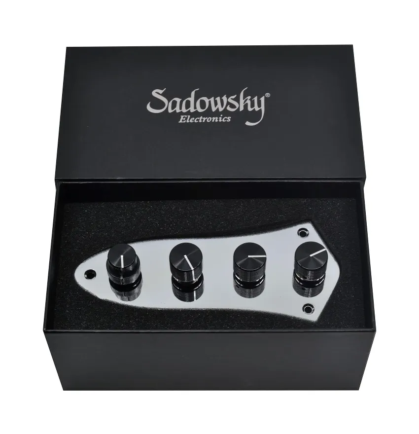 Sadowsky Onboard Bass 4ks Basgitarový Predzosilňovač Chrom