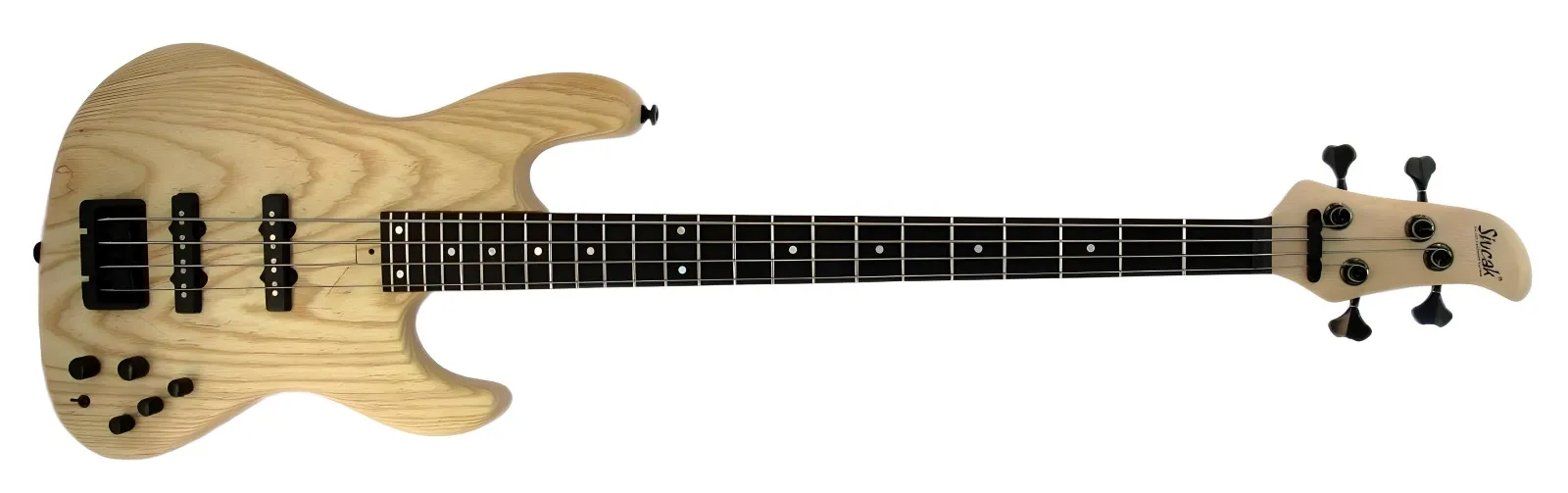 Sivčák NDHS-4-050513 - 4-strunová basgitara s Nordstrand snímačmi a elektronikou Aguilar OBP-3