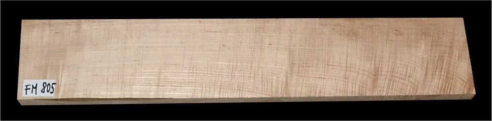 Javor Fladrový FM805 Drevo na Gitarový Krk 770 x 145 x 30 mm