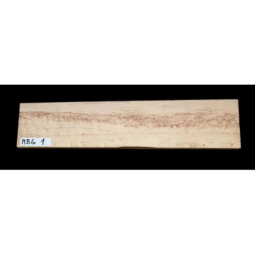 Hard Maple Neck Blank Natural Knots MBG-1 - 750 × 170 × 32 mm