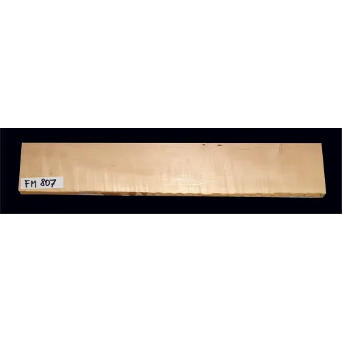 Javor Fladrový FM807 Drevo na Gitarový Krk 765 x 130 x 30 mm