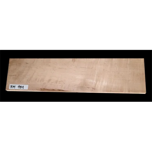 Javor Fladrový FM151 Drevo na Gitarový Krk 770 x 190 x 30 mm