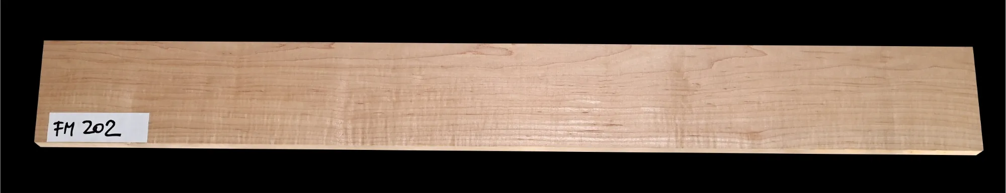 Javor Fladrový FM 202 Drevo na Gitarový Krk 970 x 110 x 30 mm