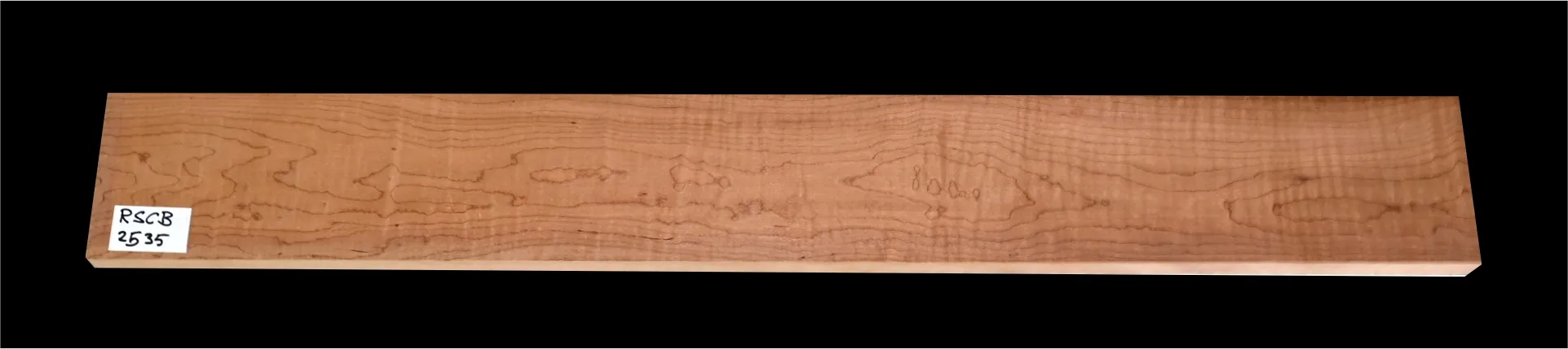 Pečený Javor RSCB 2535– Krk na basgitaru, 915 x 120 x 30 mm