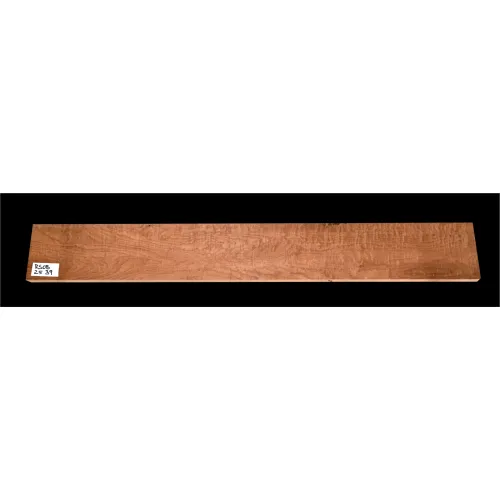 Pečený Očkový Javor RSOB 2539 – Krk na Basgitaru, 890 x 120 x 25 mm