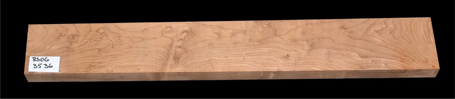 Pečený Javor Očkový Krk Gitara RSOG 3536