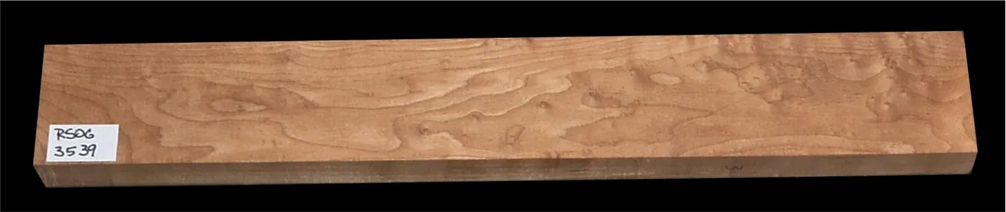 Pečený Javor Očkový Krk Gitara RSOG 3539