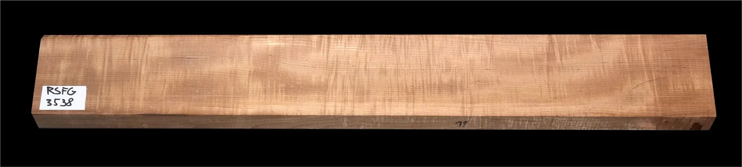 Pečený Javor Vlnitý CA Krk Gitara RSFG-3538