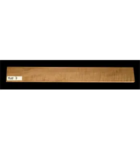 Pečený Javor Vlnkový EU na výrobu Gitarového krku RMP-7 -875 x 105 x 27 mm