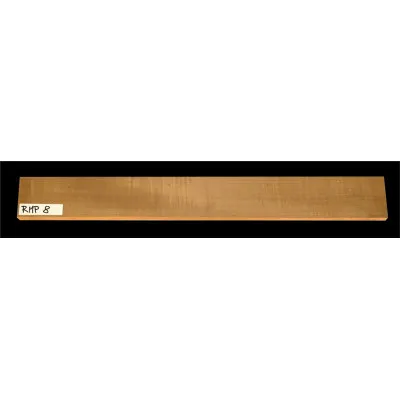 Pečený Javor Vlnkový EU na výrobu Gitarového krku RMP-8 -875 x 105 x 27 mm