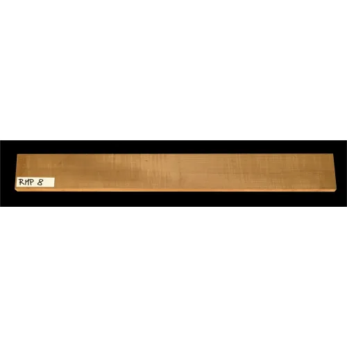 Pečený Javor Vlnkový EU na výrobu Gitarového krku RMP-8 -875 x 105 x 27 mm