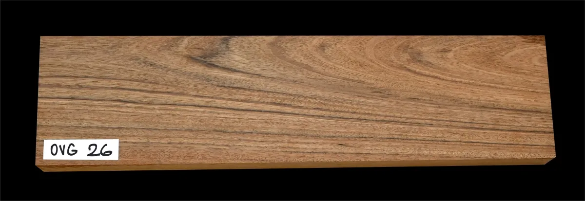 Ovangkol – Drevo na krk gitary a basgitary OVG-26 | 740 x 190 x 50 mm