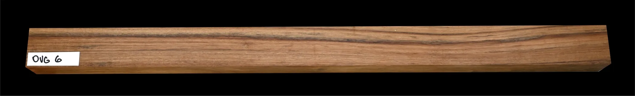 Ovangkol – Drevo na krk gitary a basgitary OVG-6 | 1200 x 90 x 62 mm