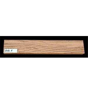 Zebrano drevo na výrobu tela alebo krku ZEB 4 - 670 x 115 x 50 mm