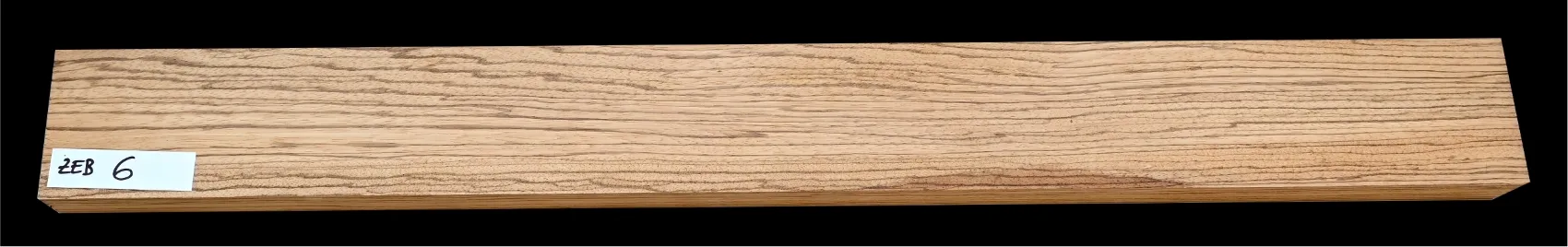 Zebrano drevo na výrobu tela alebo krku ZEB 6 - 1090 x 115 x 50 mm Zebrano drevo na výrobu tela alebo krku ZEB 6 - 1090 x 115 x 50 mm