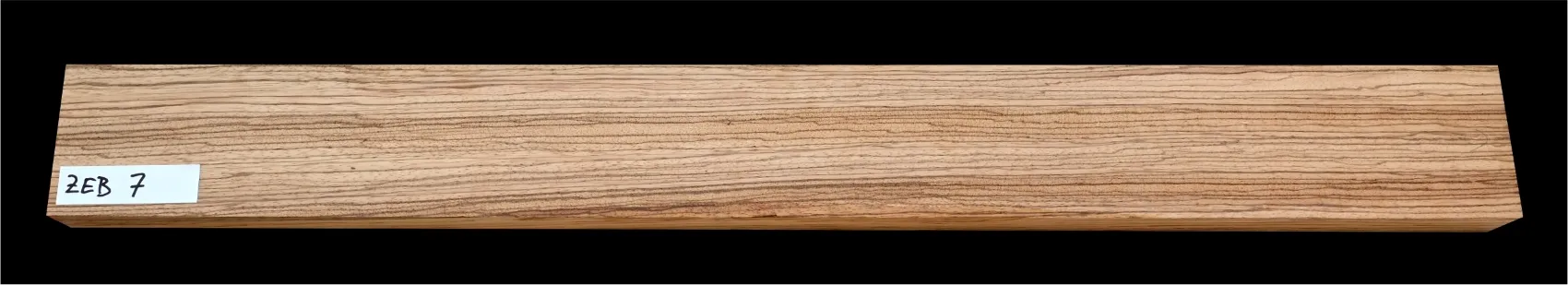 Zebrano drevo na výrobu tela alebo krku ZEB 7 - 1095 x 120 x 50 mm Zebrano drevo na výrobu tela alebo krku ZEB 7 - 1095 x 120 x 50 mm