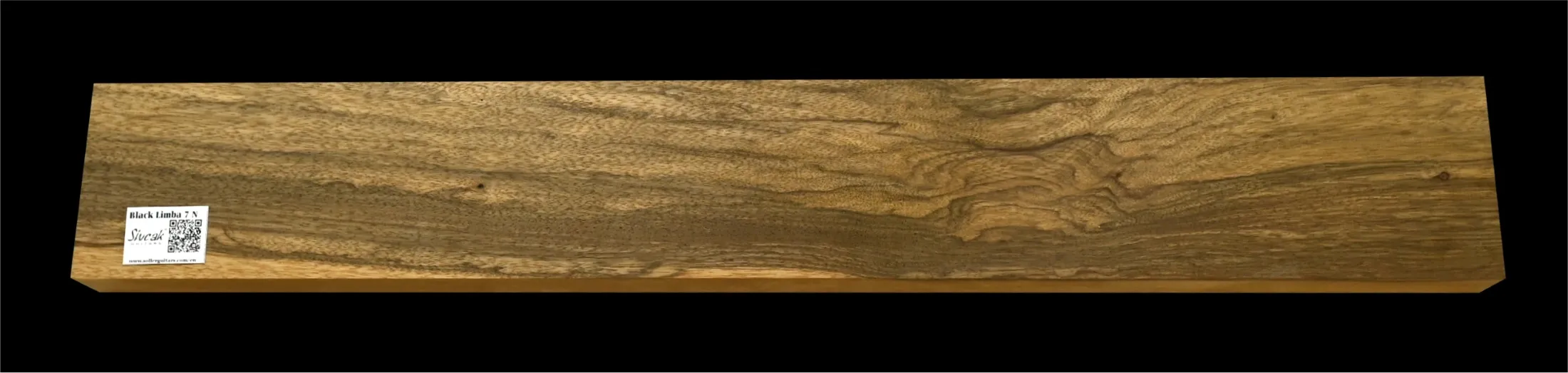 Čierna Limba (Korina) – Drevo na gitarový krk BL7 | 820 x 120 x 48 mm
