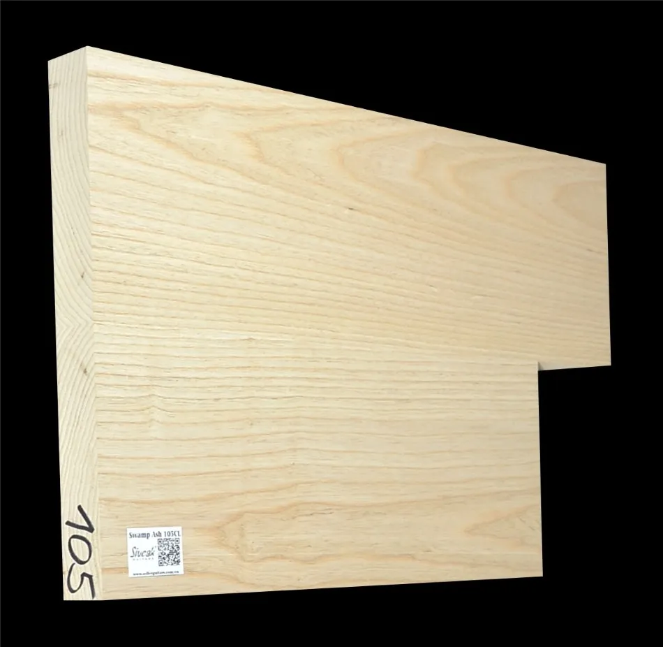 Bahenný Jaseň Gitarové Drevo SWE 105 CL - 565/460 x 375 x 46 mm