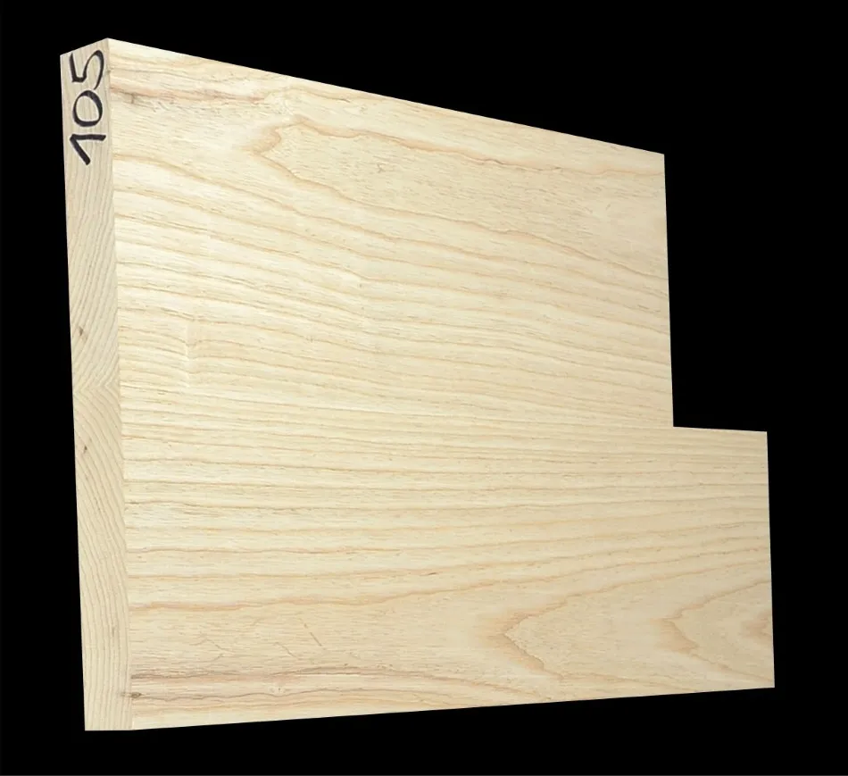 Bahenný Jaseň Gitarové Drevo SWE 105 CL - 565/460 x 375 x 46 mm