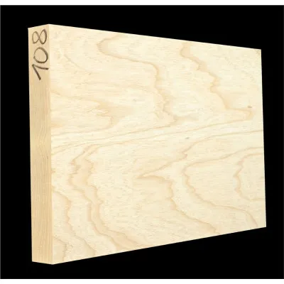 Bahenný Jaseň- Drevo na telo elektrickej gitary / basgitary SWE 108 CL -510 x 330 x 45 mm, 3,1kg