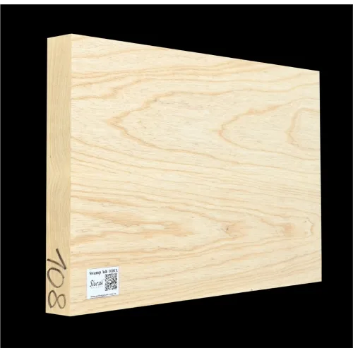 Bahenný Jaseň- Drevo na telo elektrickej gitary / basgitary SWE 108 CL -510 x 330 x 45 mm, 3,1kg
