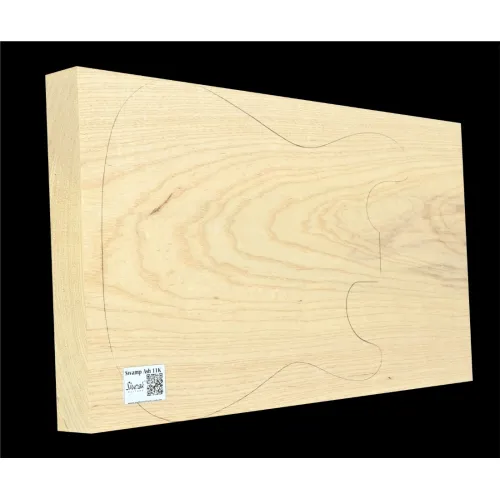 Bahenný Jaseň Drevo Na Gitaru SWE 11K - 595 x 325 x 46 mm, 3,8kg