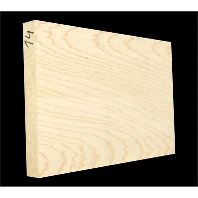 Bahenný Jaseň- Drevo na telo elektrickej gitary / basgitary SWE 14 CL -605 x 380 x 46mm, 4,9kg