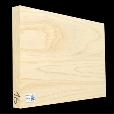Bahenný Jaseň- Drevo na telo elektrickej gitary / basgitary SWE 16 CL -595 x 395 x 46mm, 4,8kg