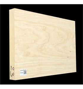 Bahenný Jaseň- Drevo na telo elektrickej gitary / basgitary SWE 23 CL 595 385 x 46mm, 4,8kg