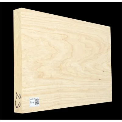 Bahenný Jaseň- Drevo na telo elektrickej gitary / basgitary SWE 23 CL 595 385 x 46mm, 4,8kg