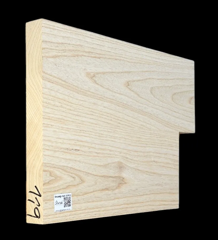 Bahenný Jaseň Gitarové Drevo SWE 119CL - 555/470 x 390 x 46 mm