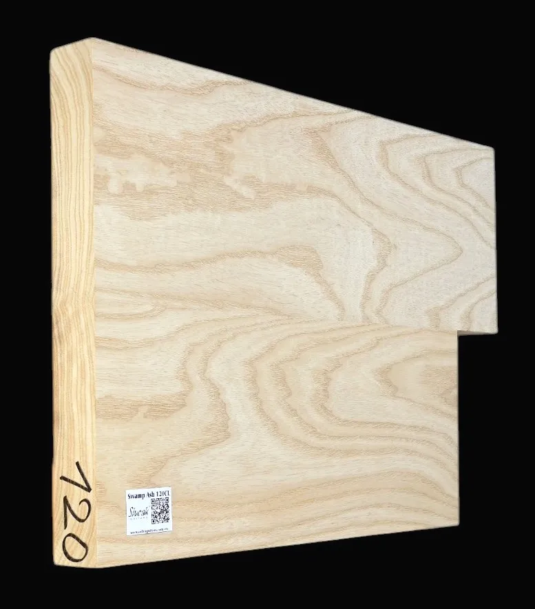 Bahenný Jaseň Gitarové Drevo SWE 120CL - 560/480 x 380 x 46 mm Bahenný Jaseň Gitarové Drevo SWE 120CL - 560/480 x 380 x 46 mm