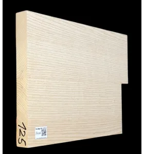 Bahenný Jaseň Gitarové Drevo SWE 125CL - 540/490 x 390 x 46 mm